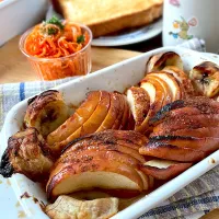 焼きリンゴバナナ| ゆみさん