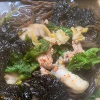 菜の花たっぷり昆布麺|そらまめさん