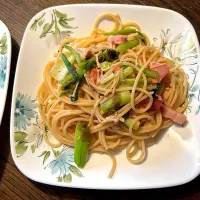 小松菜パスタ(昼)| ＾＾さん