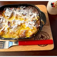 パンdeプリン風🍮🥖|ワイントンさん