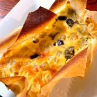 春巻の皮で、海老のキッシュ|aoiさん