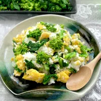 アッチさんの料理 菜の花ごはん