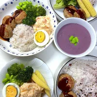 ハンバーグプレート|さとう かおりさん