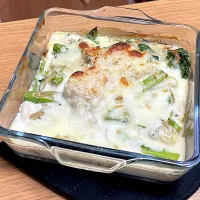 白子とゴルゴンゾーラのグラタン|sachi ＊さん