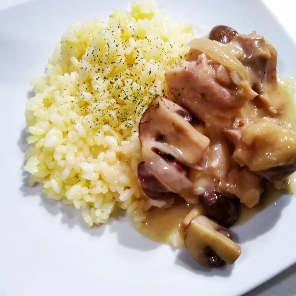 チキンフリカッセ|はるさん