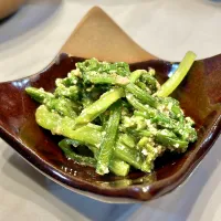 小松菜のごま和え|ぎんさん