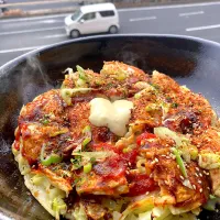 寒〜い日のお好み焼き| Kさん