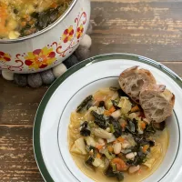 Ribollita 🇮🇹 トスカーナの豆野菜スープ|七海さん