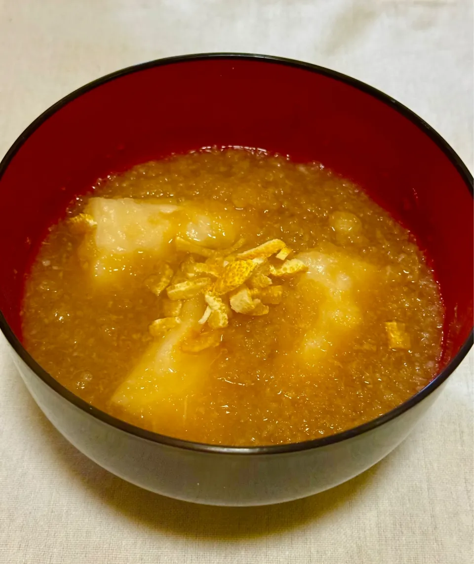 柚子みぞれ雑煮|Goroさん
