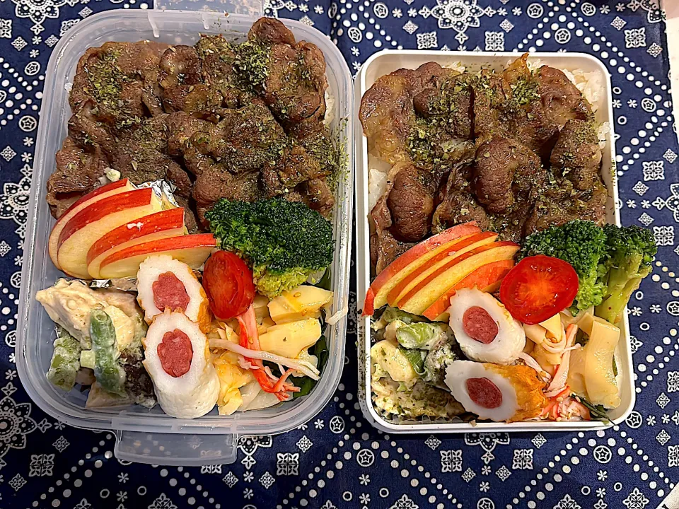 中学 and高校男子お弁当🍱|チーズさん