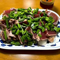 鰹のタタキ❗️╰(*´︶`*)╯♡✨