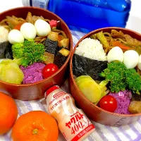 今日の夫婦弁⁽⁽ ◟(灬 ˊωˋ 灬)◞ ⁾⁾💕|桃実さん