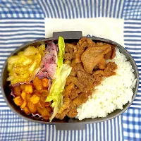 豚のしぐれに弁当|ハリネズミさん
