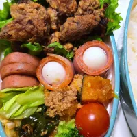 唐揚げ弁当🍱| みみさん