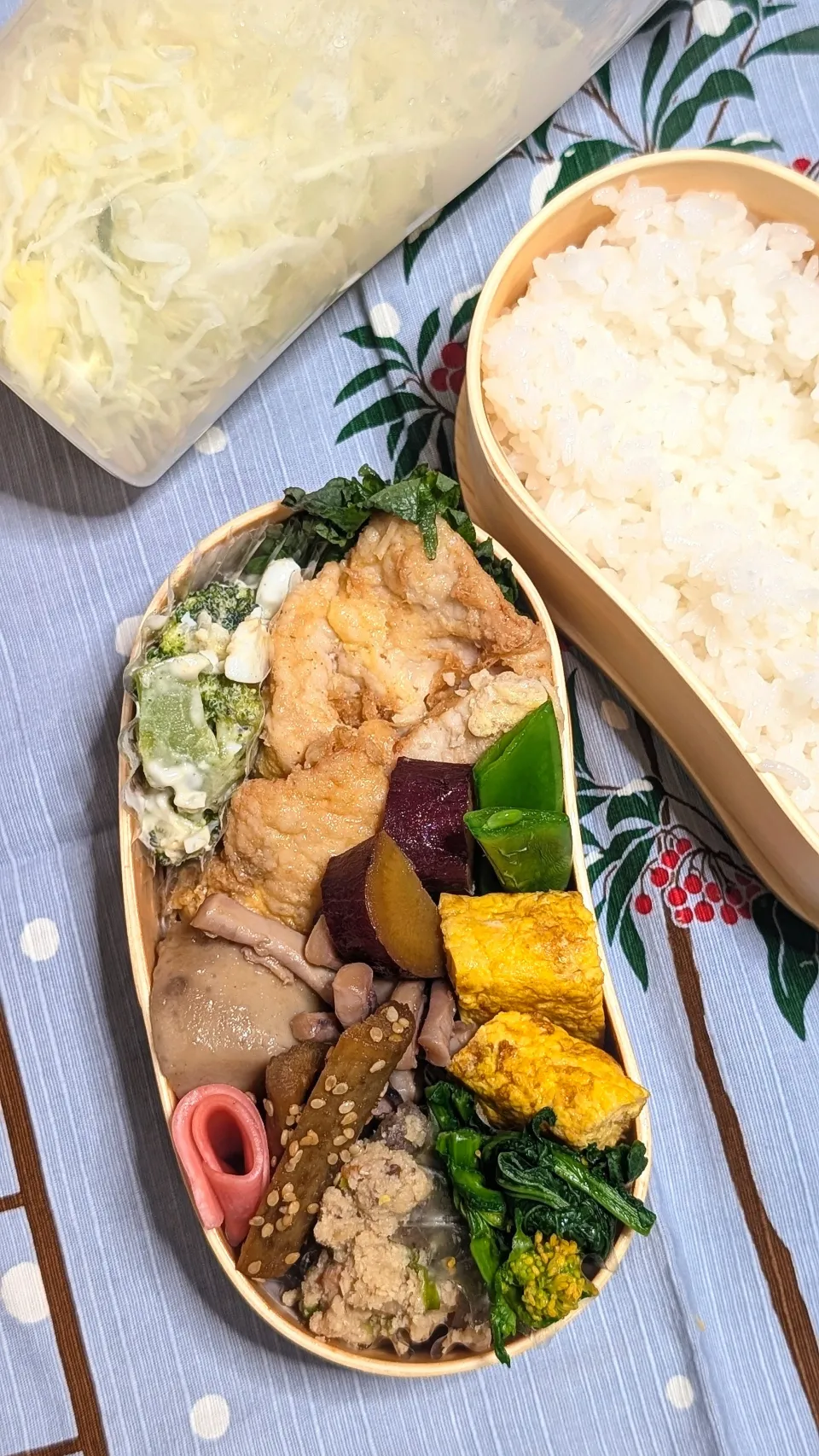 本日のお弁当〜鶏天弁当|f.1125beさん