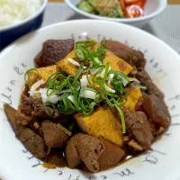 モツ煮込み＋厚揚げ|morimi32さん