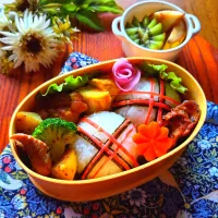 鶏肉甘辛弁当✨|さらママさん