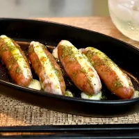 バジルチーズソーセージ|けいこさん