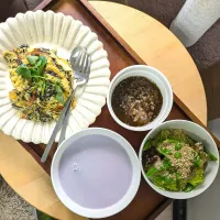 和風オムライスランチ＆味噌󠄀唐揚げ|mi_neneco♪さん