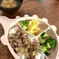 麻婆茄子(大人&1歳3ヶ月)|Masamiさん