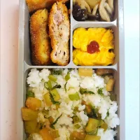 ミルフィーユチーズカツ🐷弁当🌼|。。°zunalife °。。さん