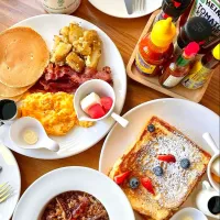 Yummylicious Full Brunch 🥓🍳🥯🥞🥓🤤|An'leeさん