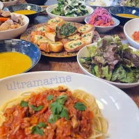 ＊畑の採れたて野菜と持ち寄りと合作ごはんで楽しいランチ会♬＊|ultramarineさん