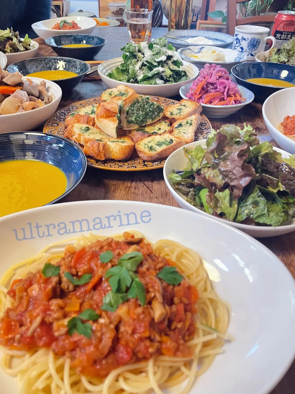 ＊畑の採れたて野菜と持ち寄りと合作ごはんで楽しいランチ会♬＊|ultramarineさん