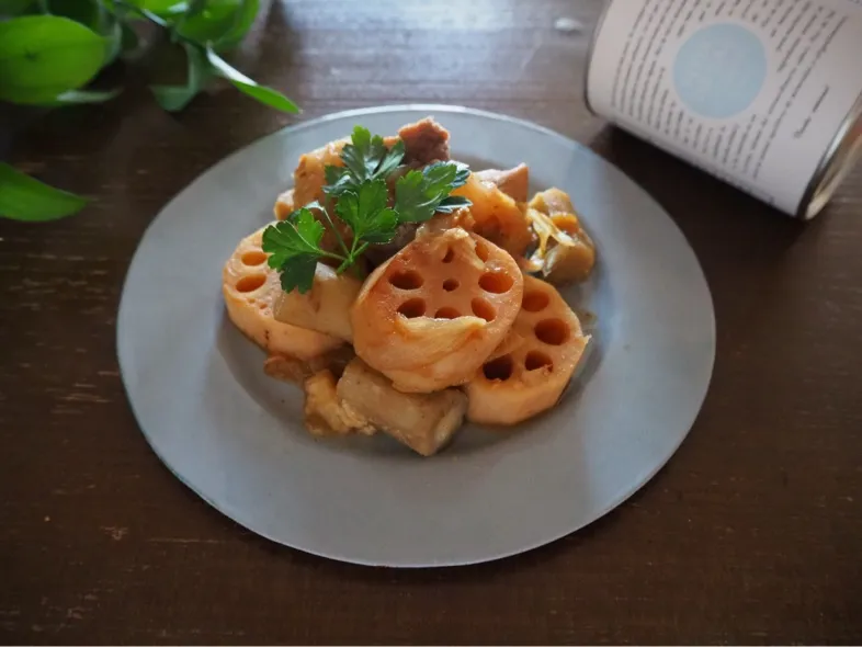 豚肉と根菜のシェリー酒煮込み|seiko_funfoodさん