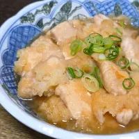 パパ作🥸鶏胸肉のおろし煮|ぱんだのままんさん