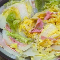 パパ作🥸白菜とベーコンの蒸し煮|ぱんだのままんさん