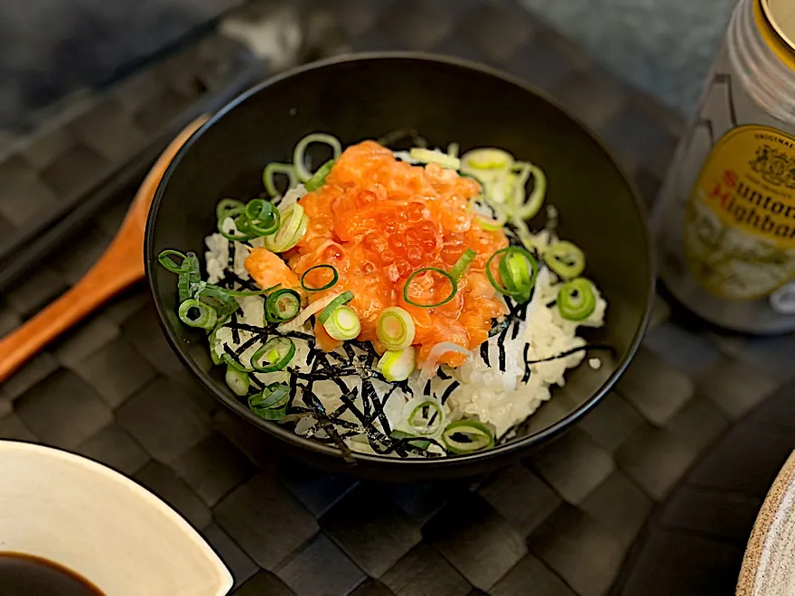 サーモンいくら丼|yokoさん