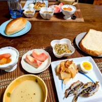 朝ごはん🌅！|まめころさん