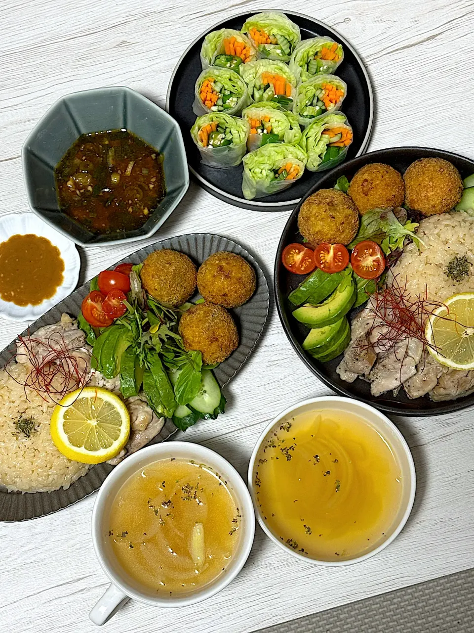 夜ご飯🌙🍚|朔さん