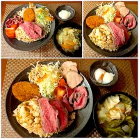 Today's dinner🍴Roast Beef🥩ﾛｰｽﾄﾋﾞｰﾌどぉん| 🌈Ami🍻さん