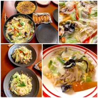 Sunday brunch🍴什锦炒面🇨🇳Freie noodles dressed w/a thick starchy sauce♨餡掛け焼きそば|🌈Ami🍻さん