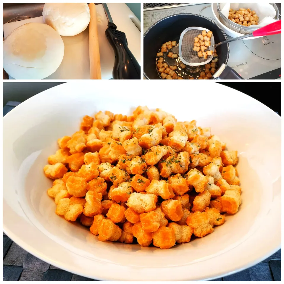 お餅のアレンジでウニバター醤油のかき餅|motohiroさん