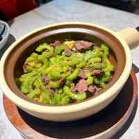 凉瓜啫啫牛肉|skyblueさん