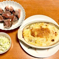 海老グラタン&コールスローサラダ|マイさん