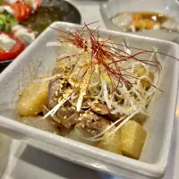 鶏ハツの味噌煮込み|ぎんさん