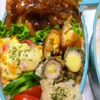 生姜焼き弁当🍱| みみさん