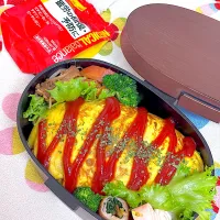 ビックオムライス弁当| Chiharϋnさん