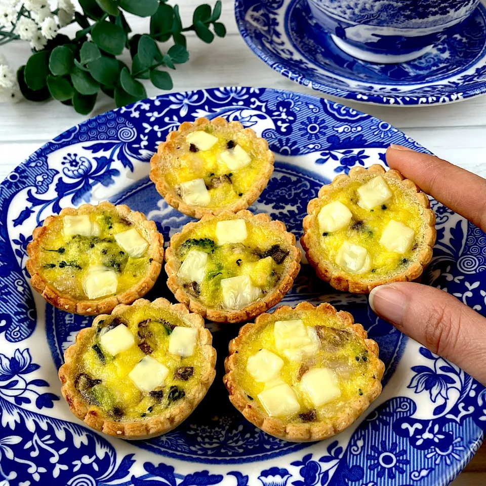 ひとくちキッシュ|紅茶とお菓子と時々ごはんさん