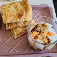 Good morning breakfast Eggs and Toasts 😋😚💖|🍒lynnlicious🍒さん