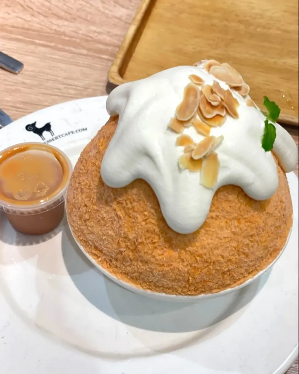 Yummylicious Thai Tea Kakigori for Dessert 🍨🤤|An'leeさん