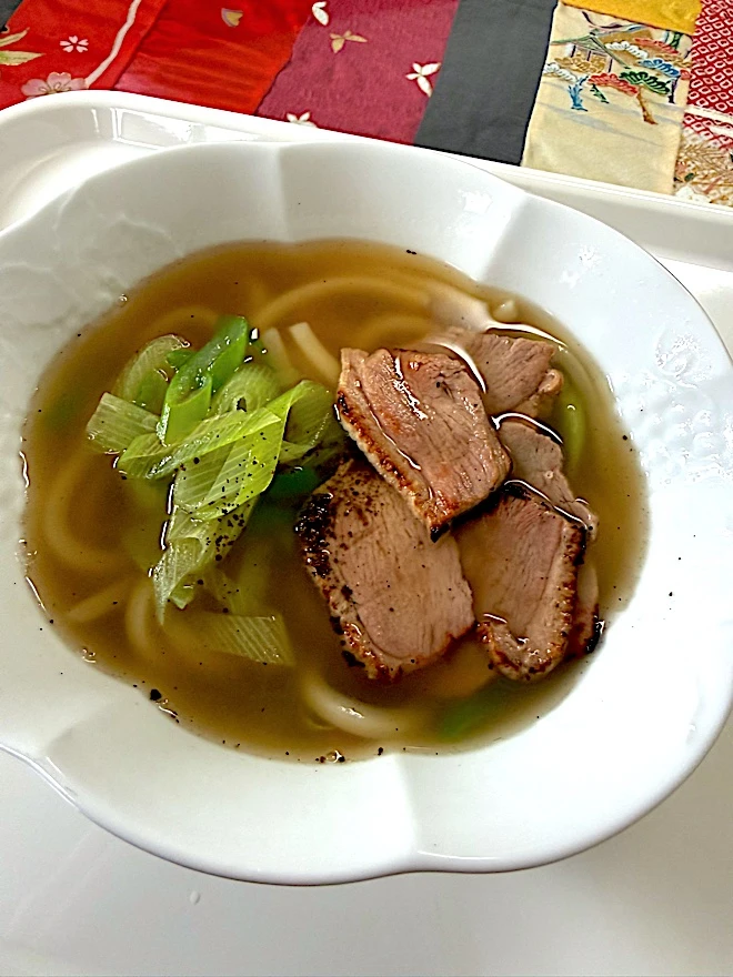 鴨葱うどん|プクママさん