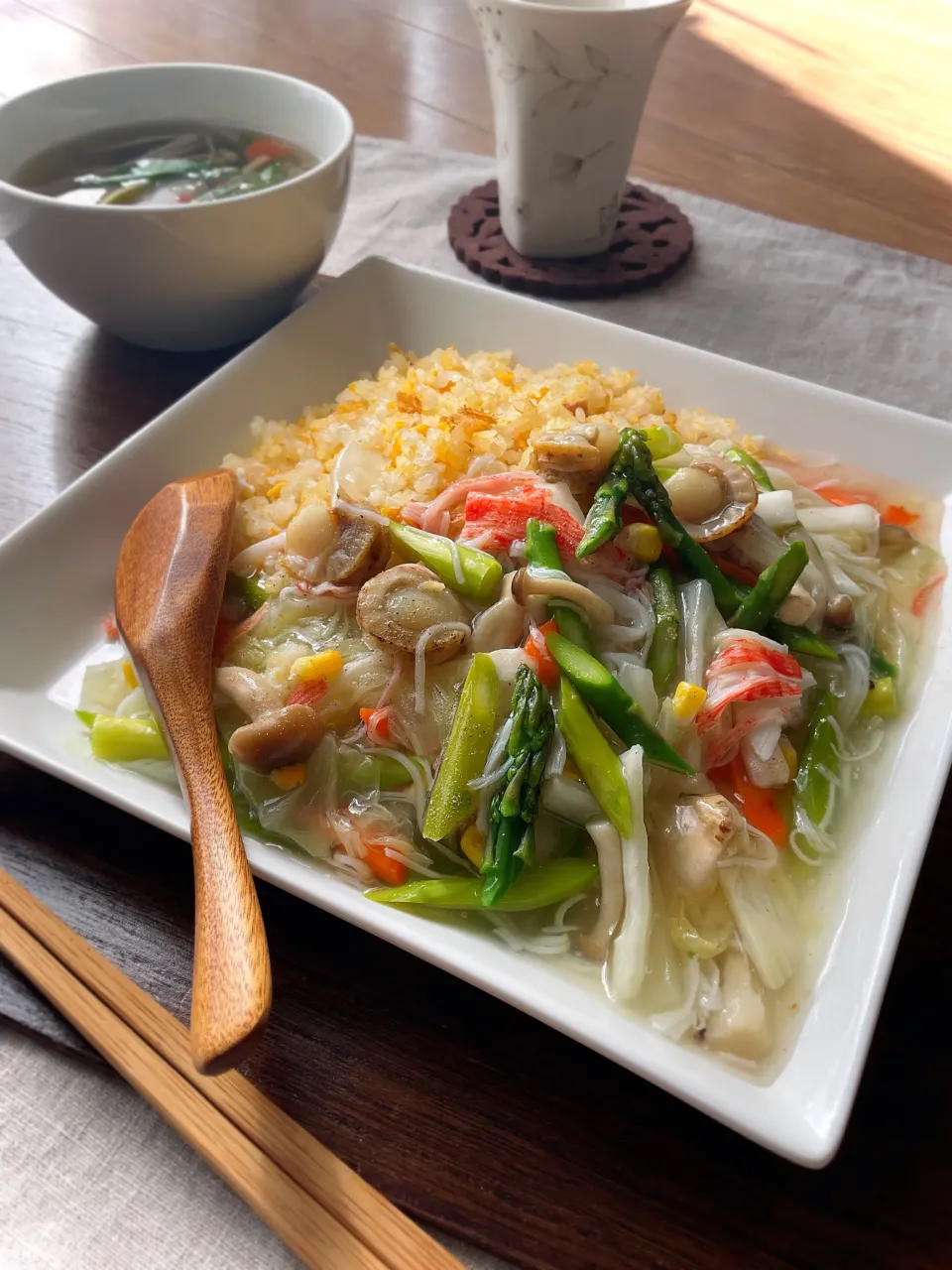 アルファー米deあんかけチャーハン|スイーツポテトさん