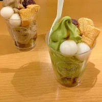 白玉抹茶ソフト|みりさん