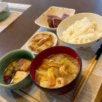 豚汁定食。|⭐︎まーしー⭐︎さん