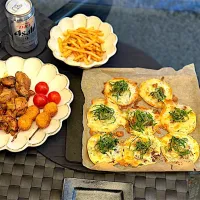 今夜も娘と晩酌ごはん🍻🏮